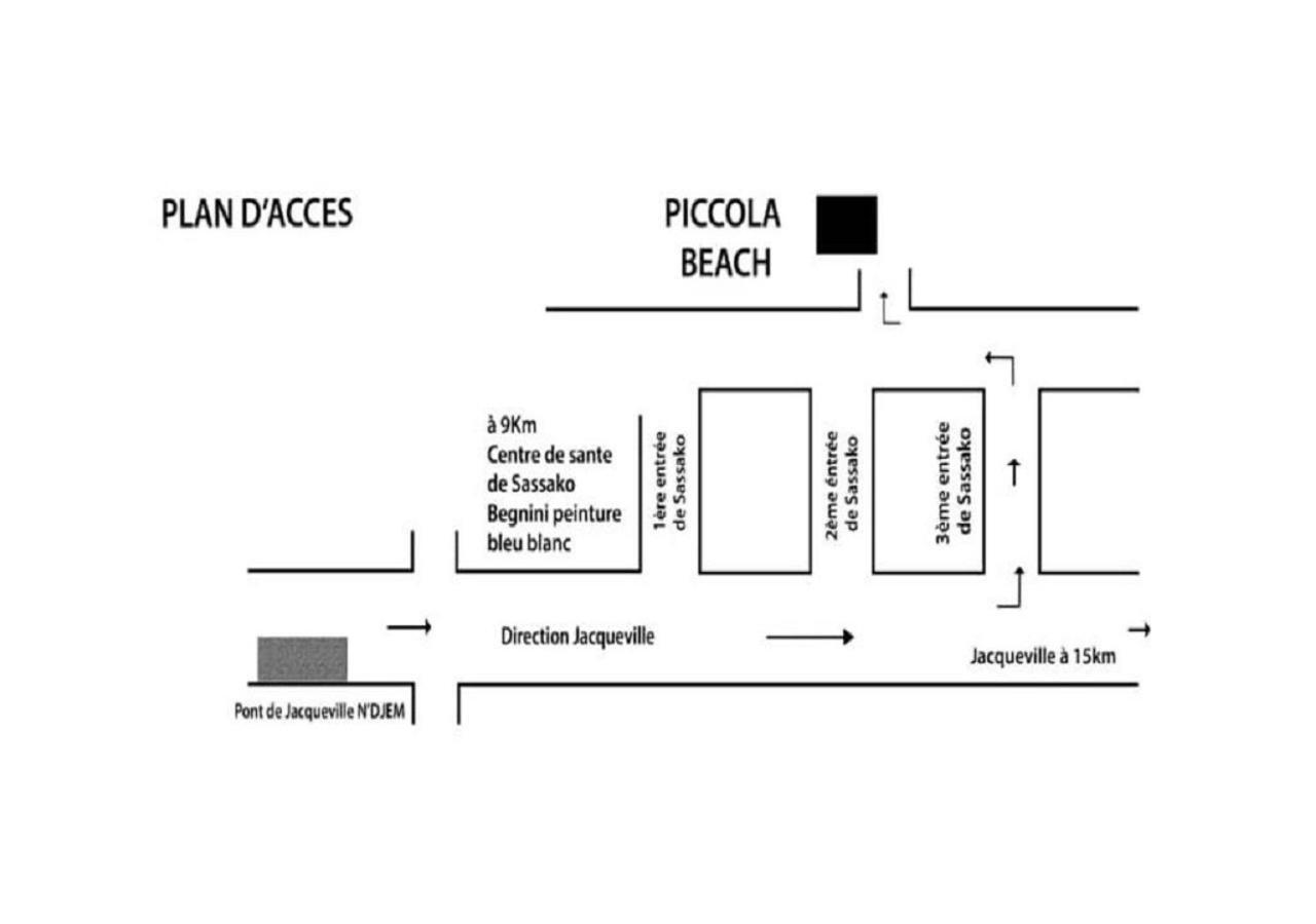 Piccola Beach Sassako Begniny 외부 사진